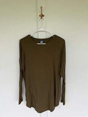 Old Navy green luxe tunic